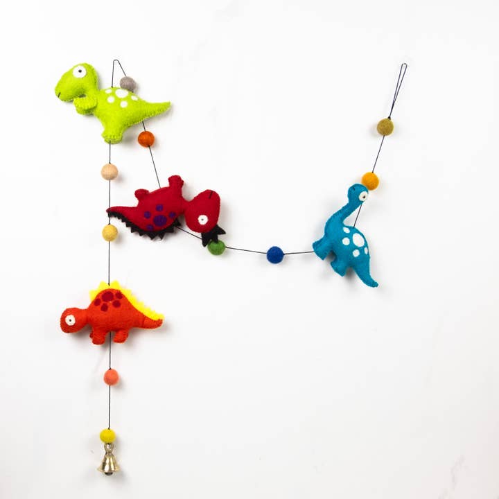 The Winding Road – Großhandel Wimpel/Girlande – Girlande - Filzdinosaurier4