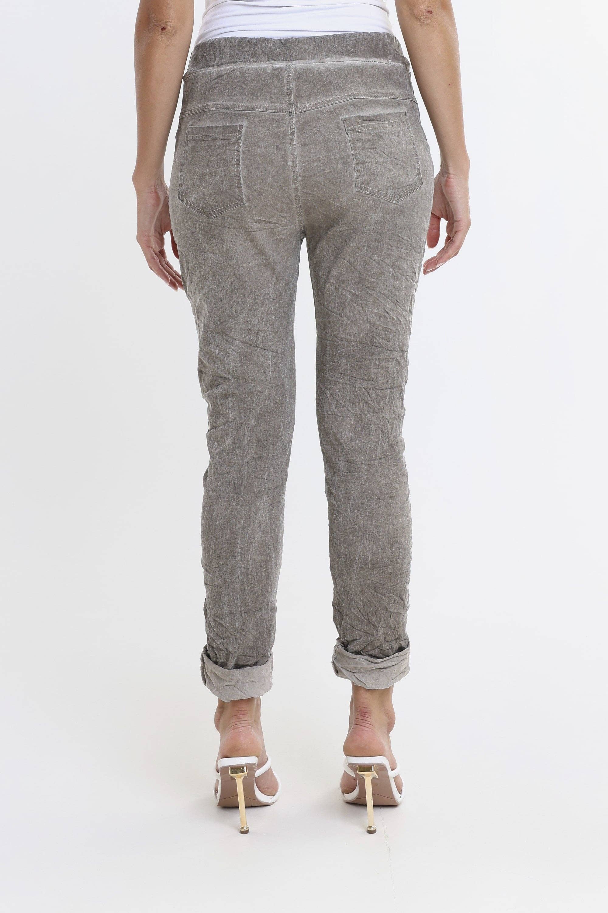 TINA Stephens Italy/Tees By Tina – Engroshandel Bukser - Dame – Kelly Leopard pailletbukser med pailletter (PL192L)19