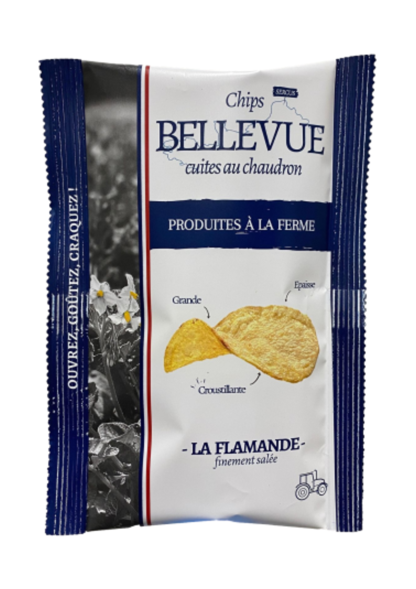 Chips Bellevue - Vente Chips - Chips fermières cuites au chaudron - 150g & 30g6
