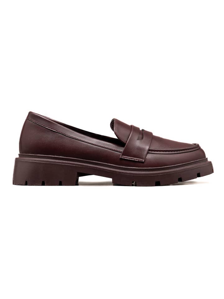 C'M PARIS - Wholesale Loafers - Women's - Classic Chunky Loafer with Lug Sole 77-64712