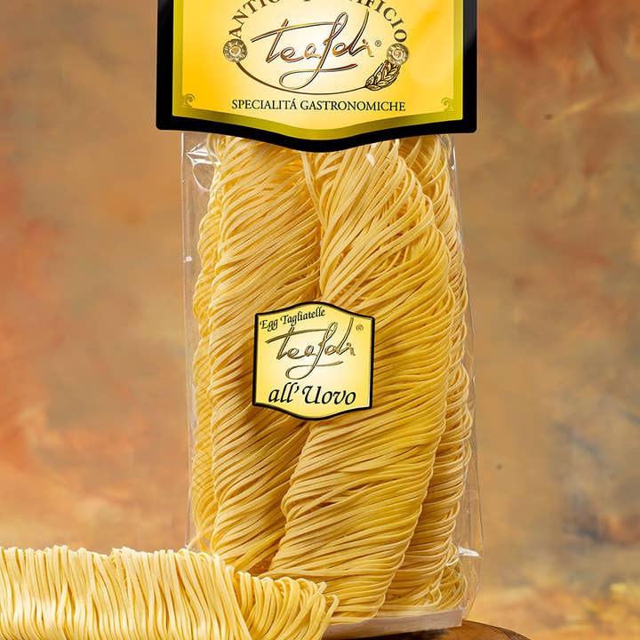 ANTICO PASTIFICIO TEALDI SRL (Tealdi) - Wholesale Pasta - Rustic Egg Tagliolini 250G