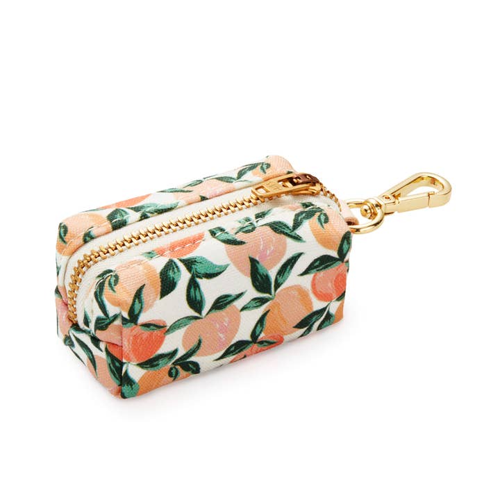 Peaches and Cream Poop Bag Dispenser for wholesale by The Foggy Dog