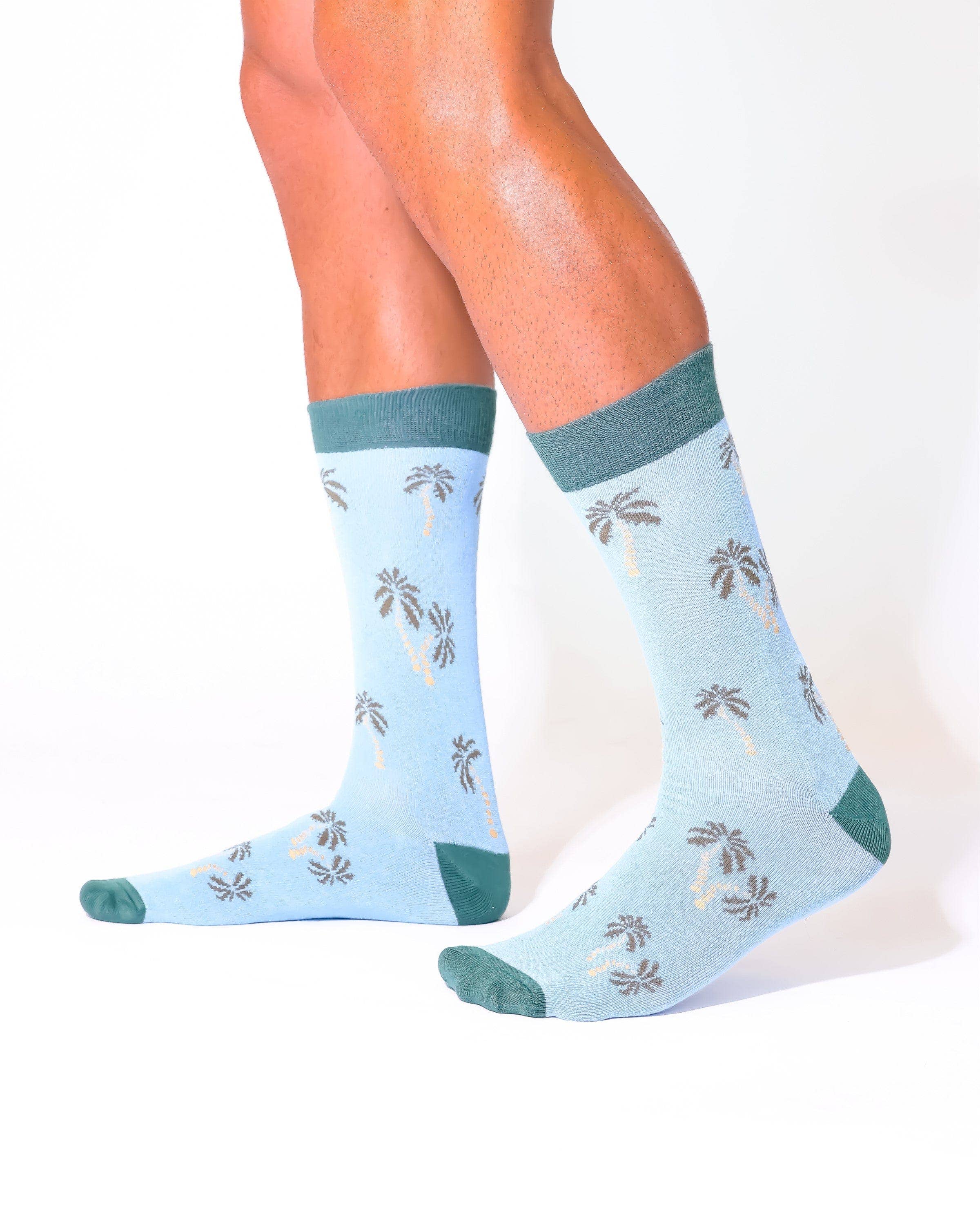 Eco Chic - Venta al por mayor Calcetines - Unisex - Calcetines de Bambú Ecológicos Eco Chic Árbol de Palma3