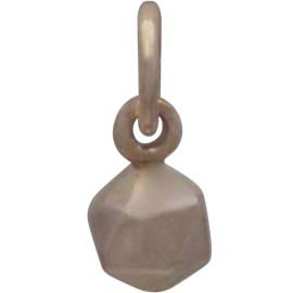 Plazko - Wholesale Individual charm/pendant - Bronze Solid Icosahedron 12x5mm Charm - 1pc4