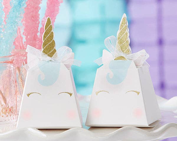 Kate Aspen - Wholesale Party Favor Bag/Box - Unicorn Favor Box (Set of 12)6