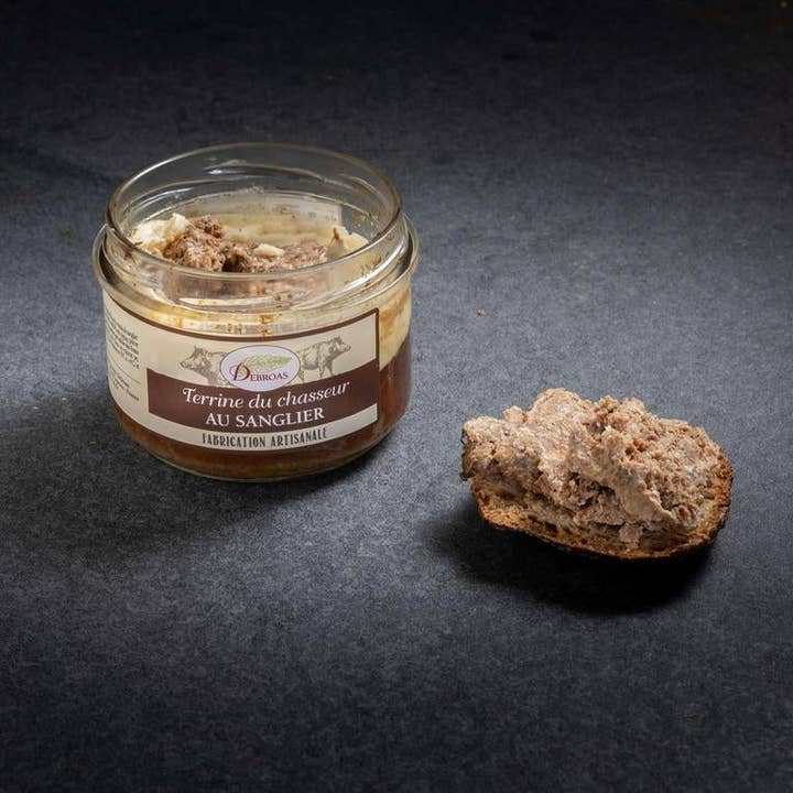 Wild boar hunter's terrine for wholesale by laboutiquedessaucissons
