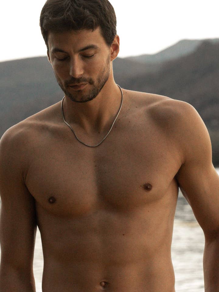 Mamba herenketting van zilver voor wholesale door Aran Jewels