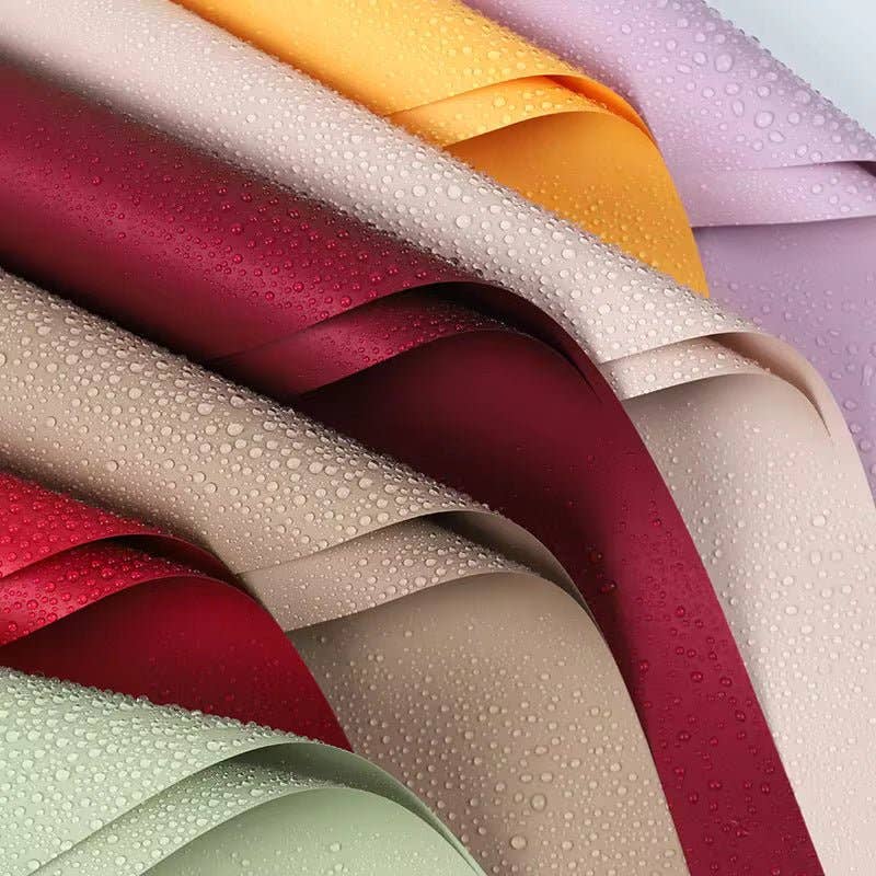 Elegant Design Supply - Wholesale Wrapping Paper Roll - Solid Color Korean Inspired Flower Wrapping Paper (20pcs/bag)53