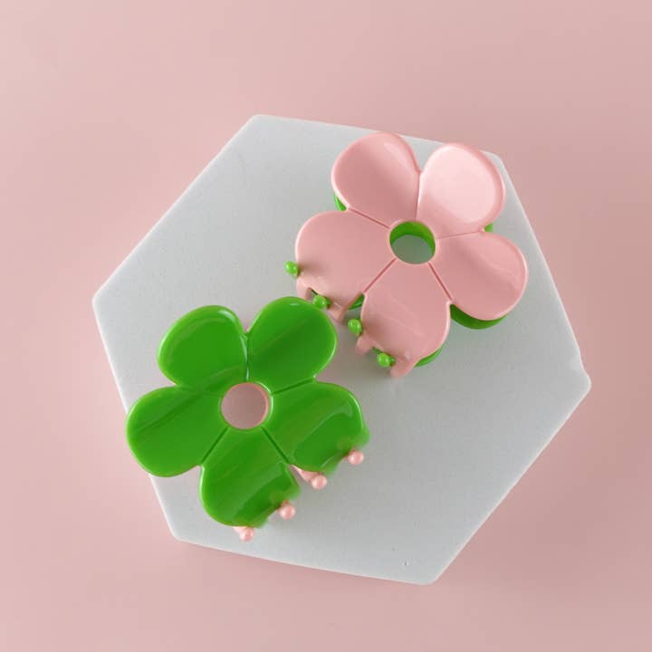 Love Attack - Wholesale Hair Clip - Women's - Hanami Cellulose Acetate Flower Hair Claw Clips4