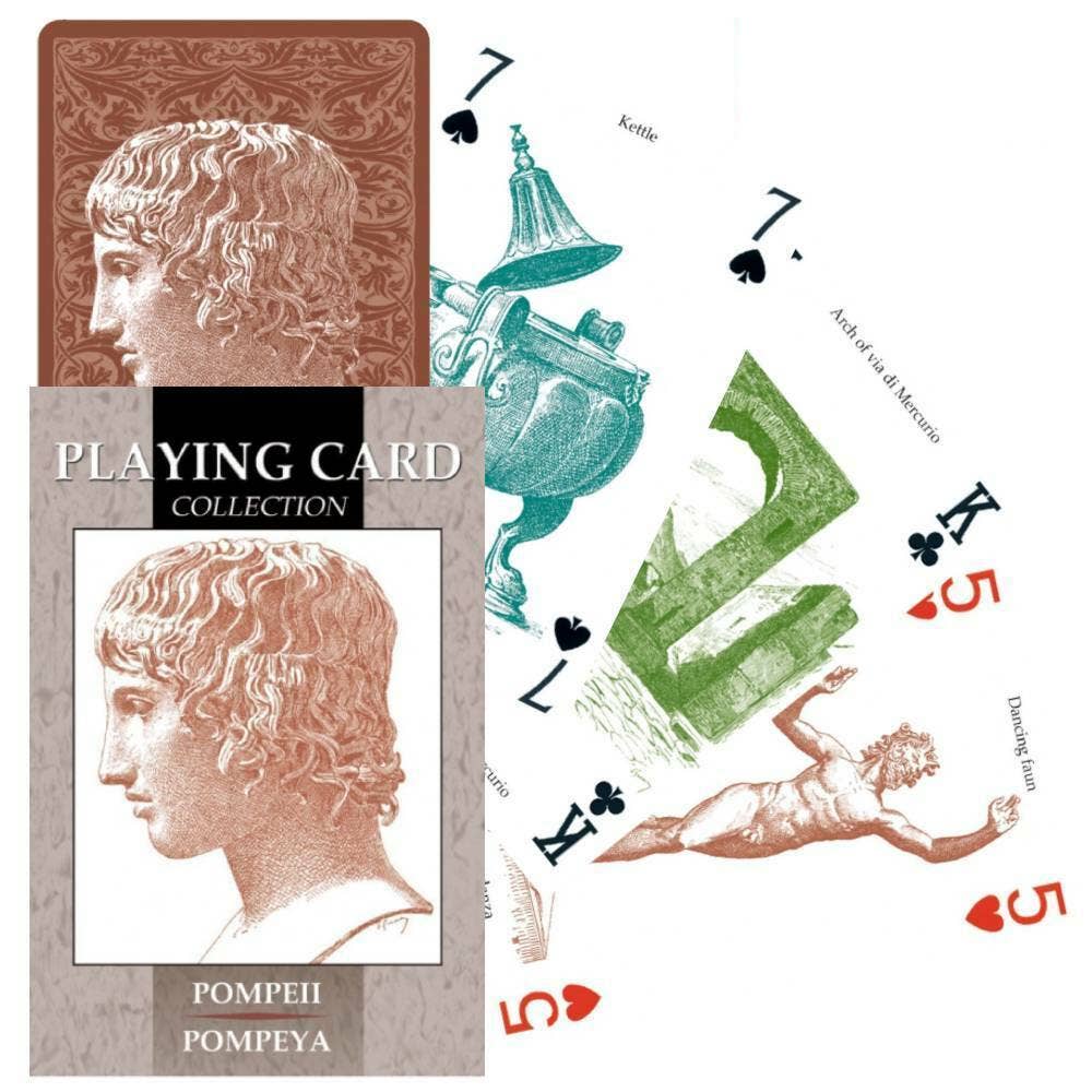 Cardshouse - Wholesale Playing Cards - Lo Scarabeo Pompeii Cards0