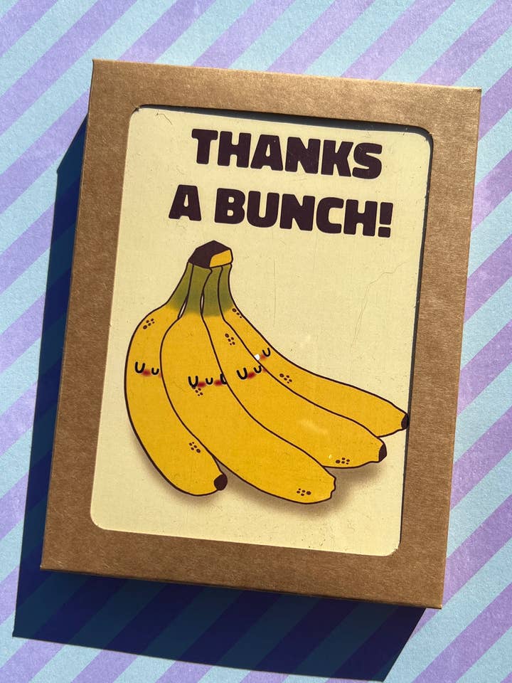 Thanks a Bunch Card Box Set for wholesale by Apridot Studios