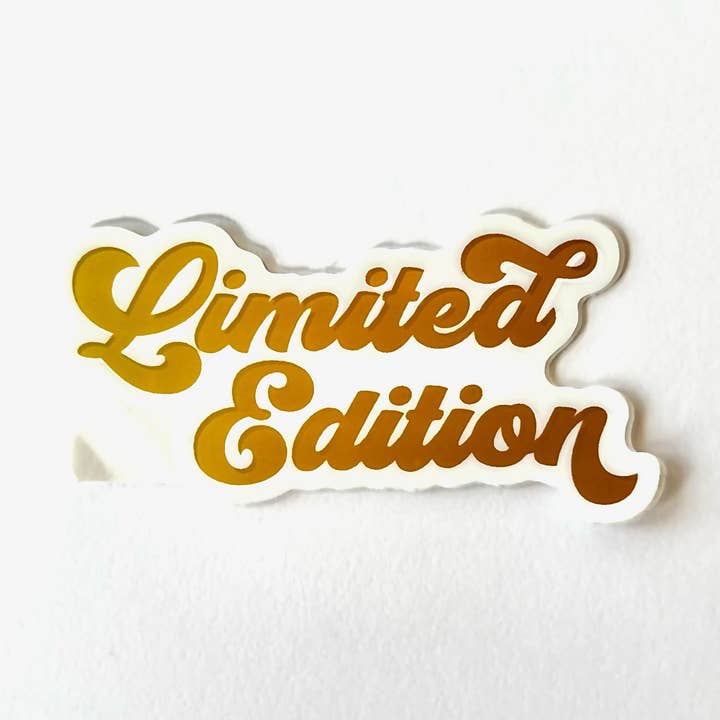 Final Stock | Limited Edition | 2 in Vinyl Sticker for wholesale by Paper Baristas