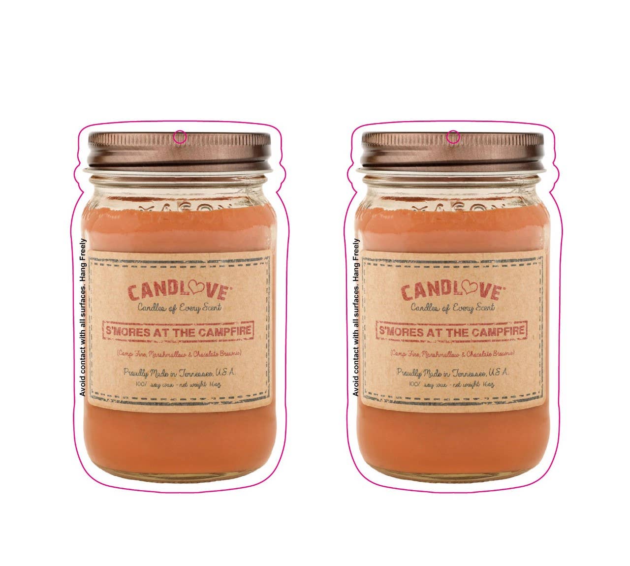 CANDLOVE CANDLE CO - Wholesale Car Freshener - Unisex - CANDLOVE Strong Scented Car Freshner 16 Scents (1x Peice)10
