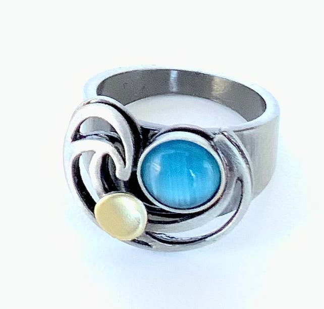 Christophe Poly / Crono Design - Wholesale Jewelry Set - RINGS Prepack (DR12)  - 15 Rings & Free Displays7