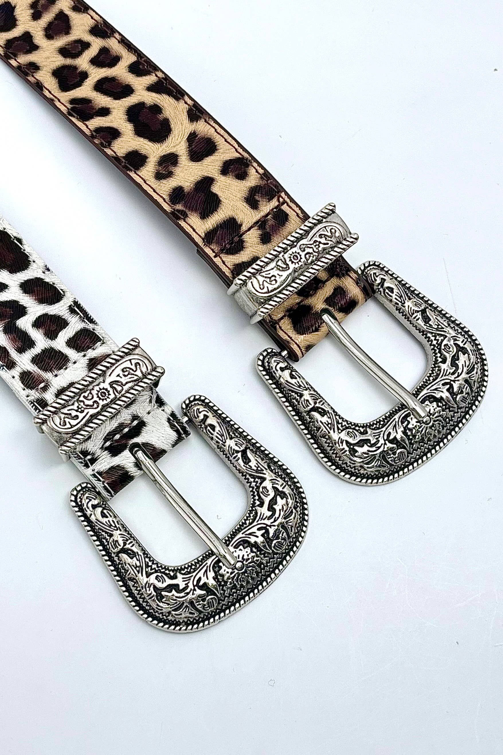 BYREN | ÉLINE L'ATELIER - Wholesale Belt - Women's - Faux leather leopard effect belt CT11K3