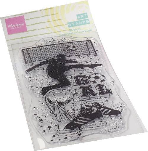 Ecstasy Crafts Distributing - Wholesale Rubber/decorative stamp - Art Stamps - Soccer