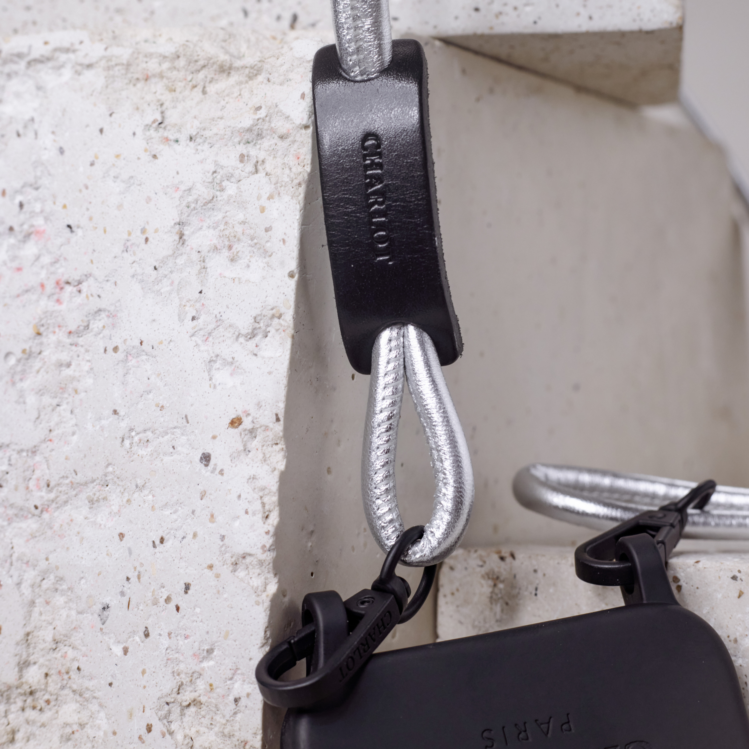 CHARLOT · Paris - Wholesale Bag Strap - Women's - Noga Leather Chrome1