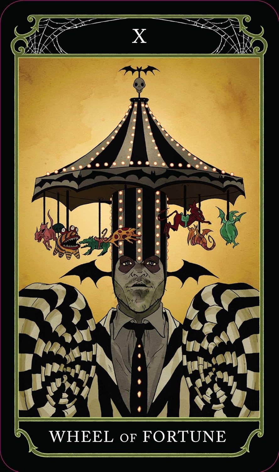 Cardshouse - Vendita all'ingrosso Tarocchi - Mazze Beetlejuice Tarot e guida Insight Editions3