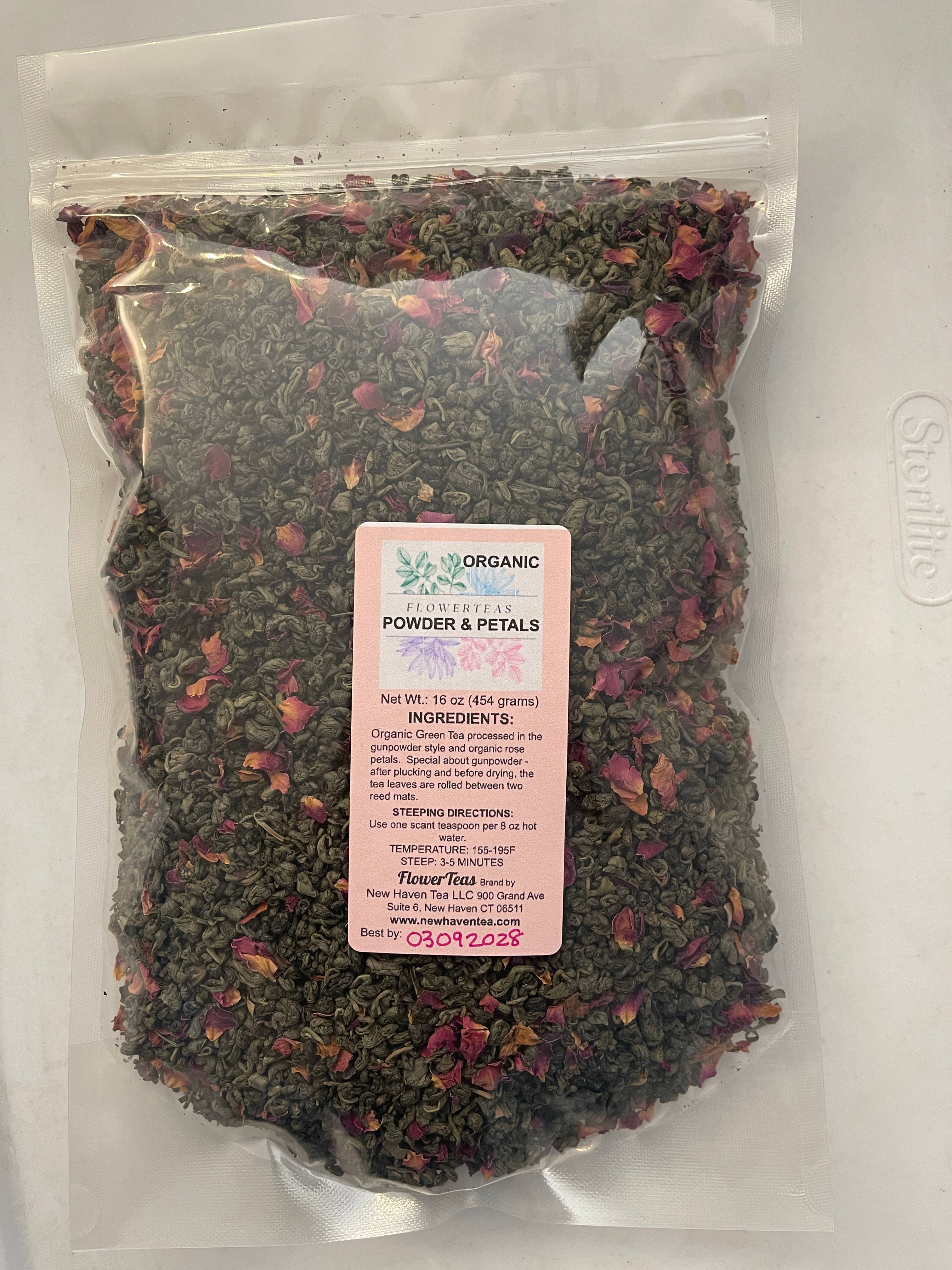 FlowerTeas – Engroshandel Løs te – Løsbladet te i løs vægt 1 lbs Kommerciel brygning Fødevareservice6