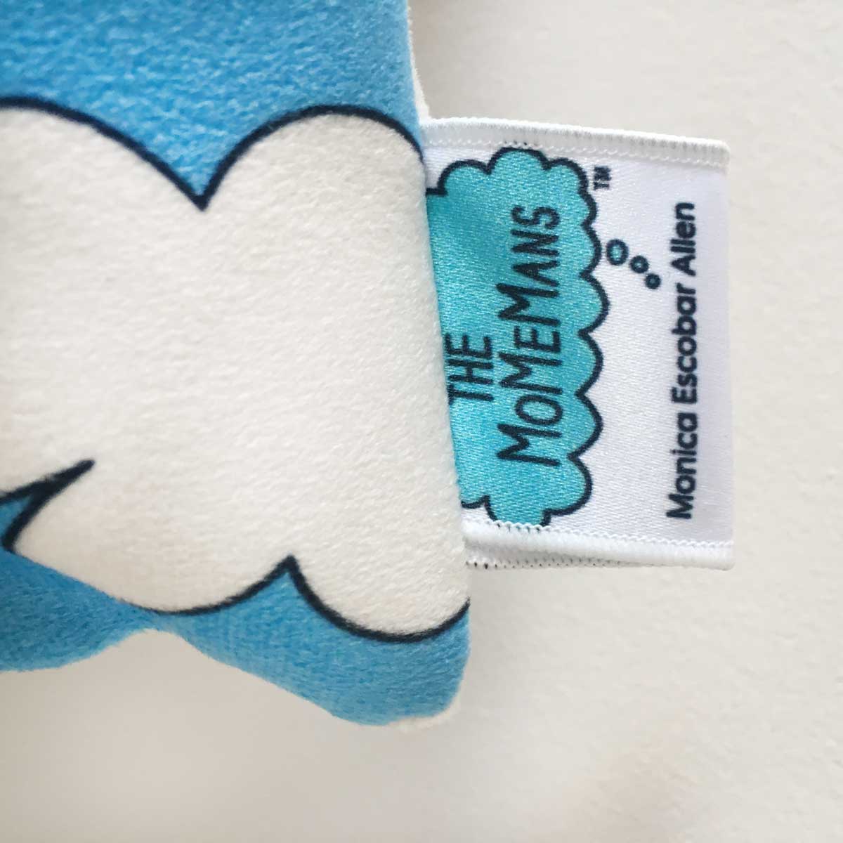 The MoMeMans - Wholesale Throw/Decorative Pillow - Cloud Birds Velveteen Pillow7