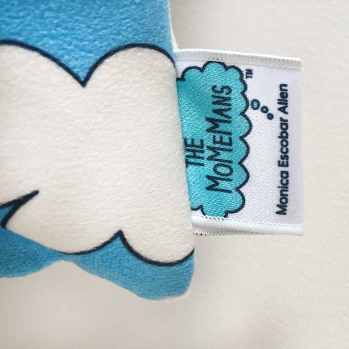 The MoMeMans - Wholesale Throw/Decorative Pillow - Cloud Birds Velveteen Pillow7