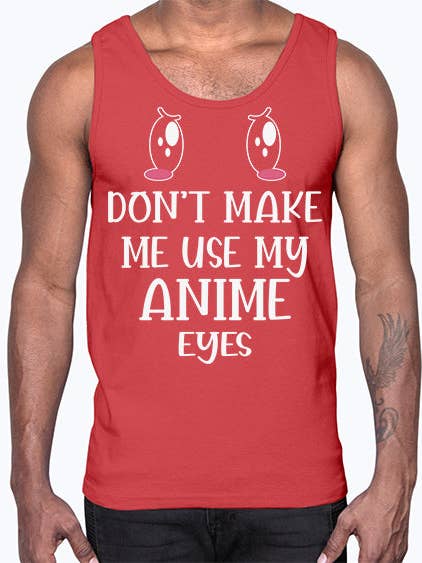 Yeux Kawaii Anime Mignons Drôles 230#- anime- Débardeur en Coton pour la vente par tshirt unlimited