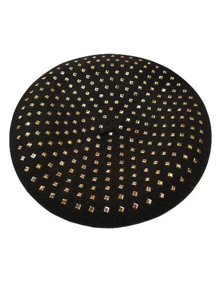 Cap Zone - Wholesale Beret - Women's - Fashion Beret with Square Golden Studs1