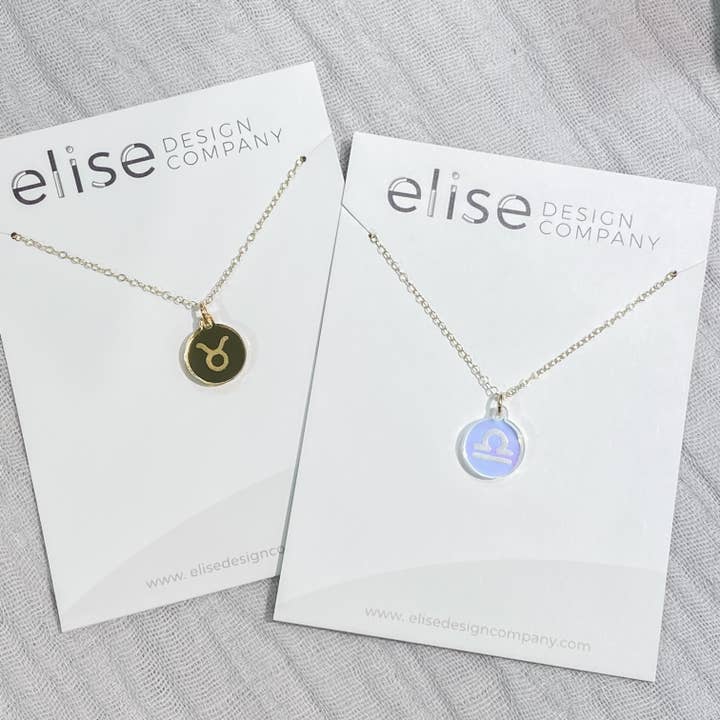 Halskette Zodiac Geburtstag für den Großhandel von Elise Design Company