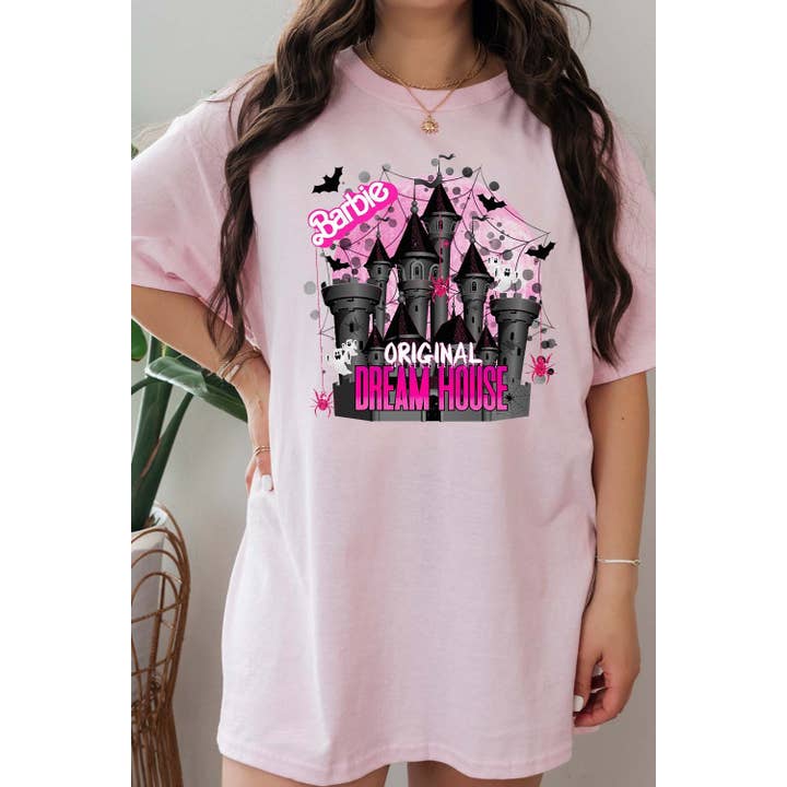 Halloween Barbie Dream House Graphic Tee för wholesale av Jaylanie