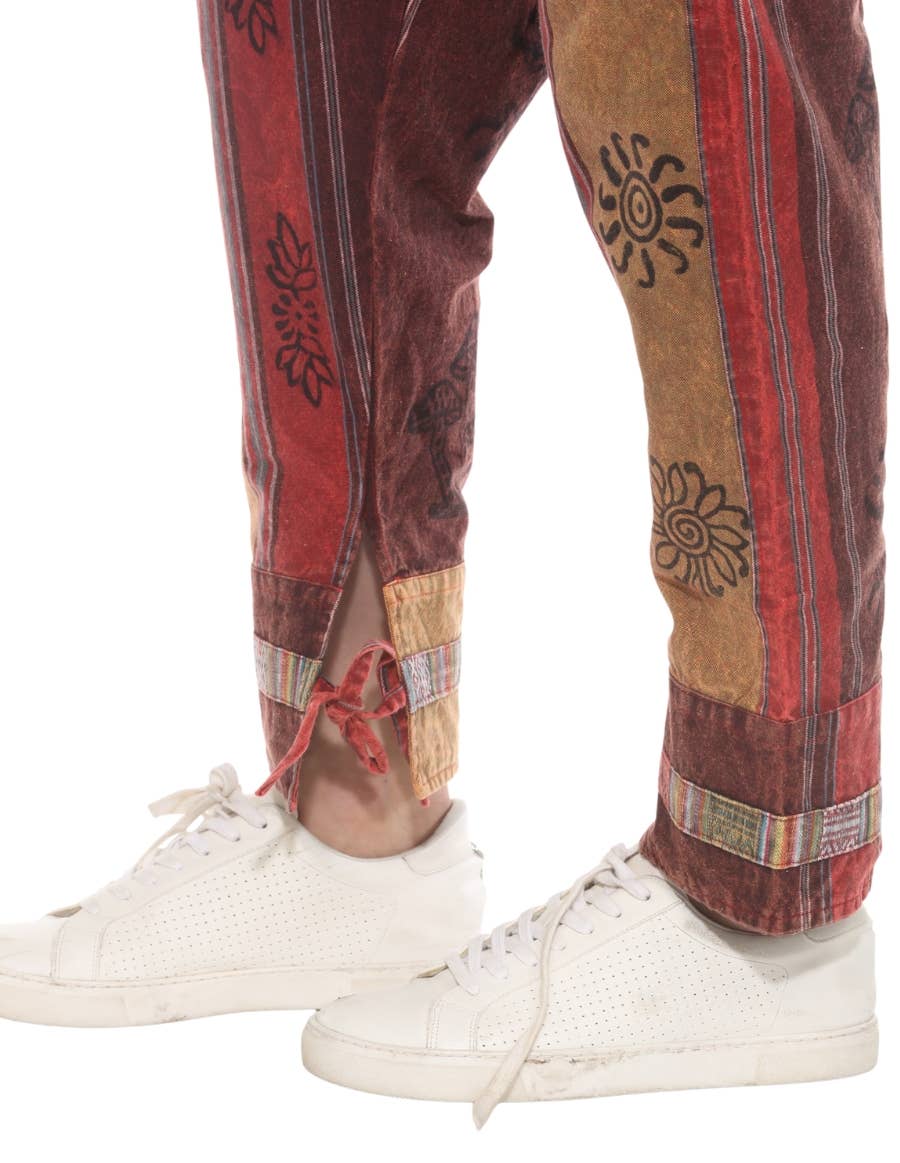 The Collection Royal / Royal Handicrafts - Wholesale Pants - Women's - Cotton Washed Boho Hippie Genie Pants37