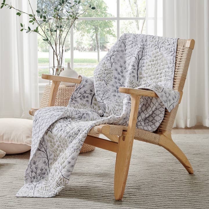English Forest Quilted Throw for wholesale by Levtex Home