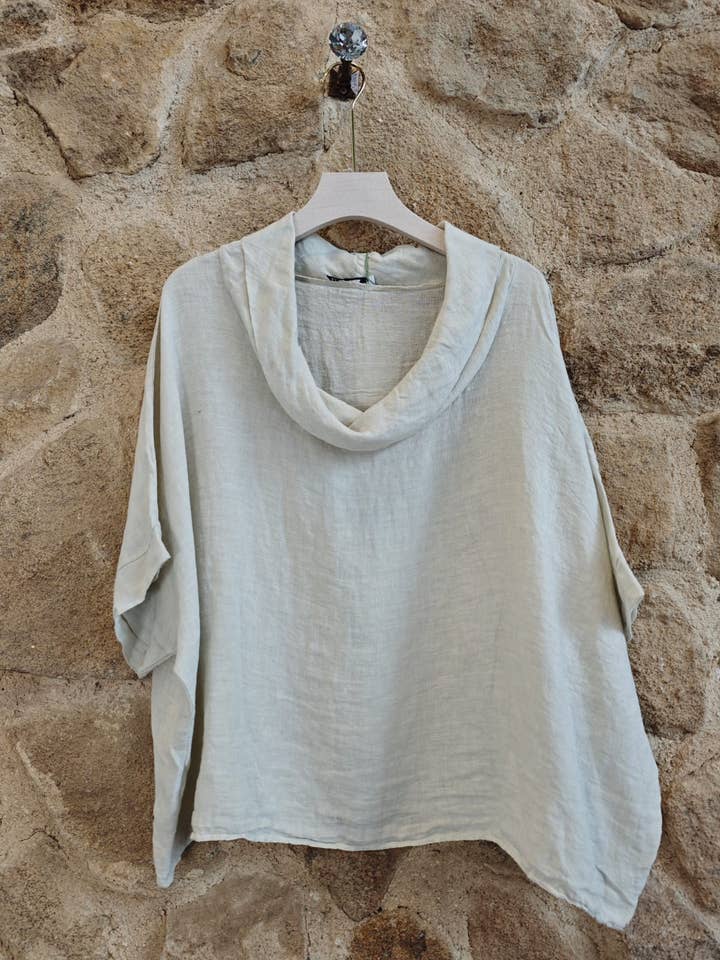 Blouse Ref-12238 voor wholesale door Linen & More