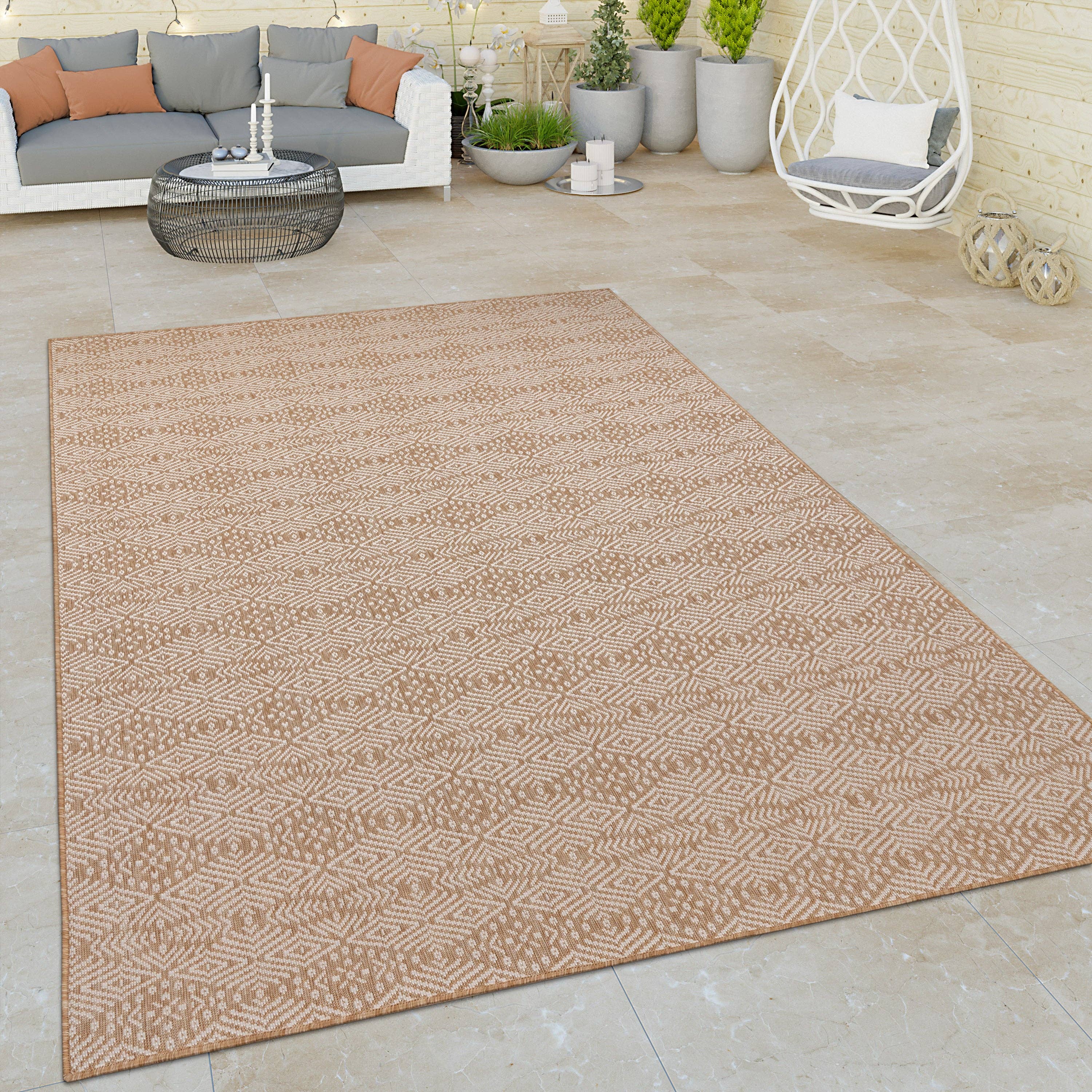 Paco Home - Wholesale Area Rug - Indoor & Outdoor Rug Captera with Aztec Pattern0