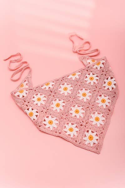 JOSSLYN by wall to wall - Wholesale Fashion Headband - Women's - FLOWER HAIR SCARF HAIR BAND | 40HS0219