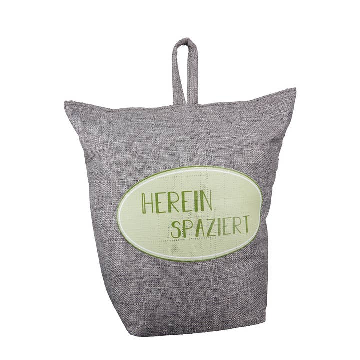 Gilde Handwerk Macrander GmbH & Co. KG - Wholesale Door Hanger - Fabric door stopper “Come in” VE 6 so1