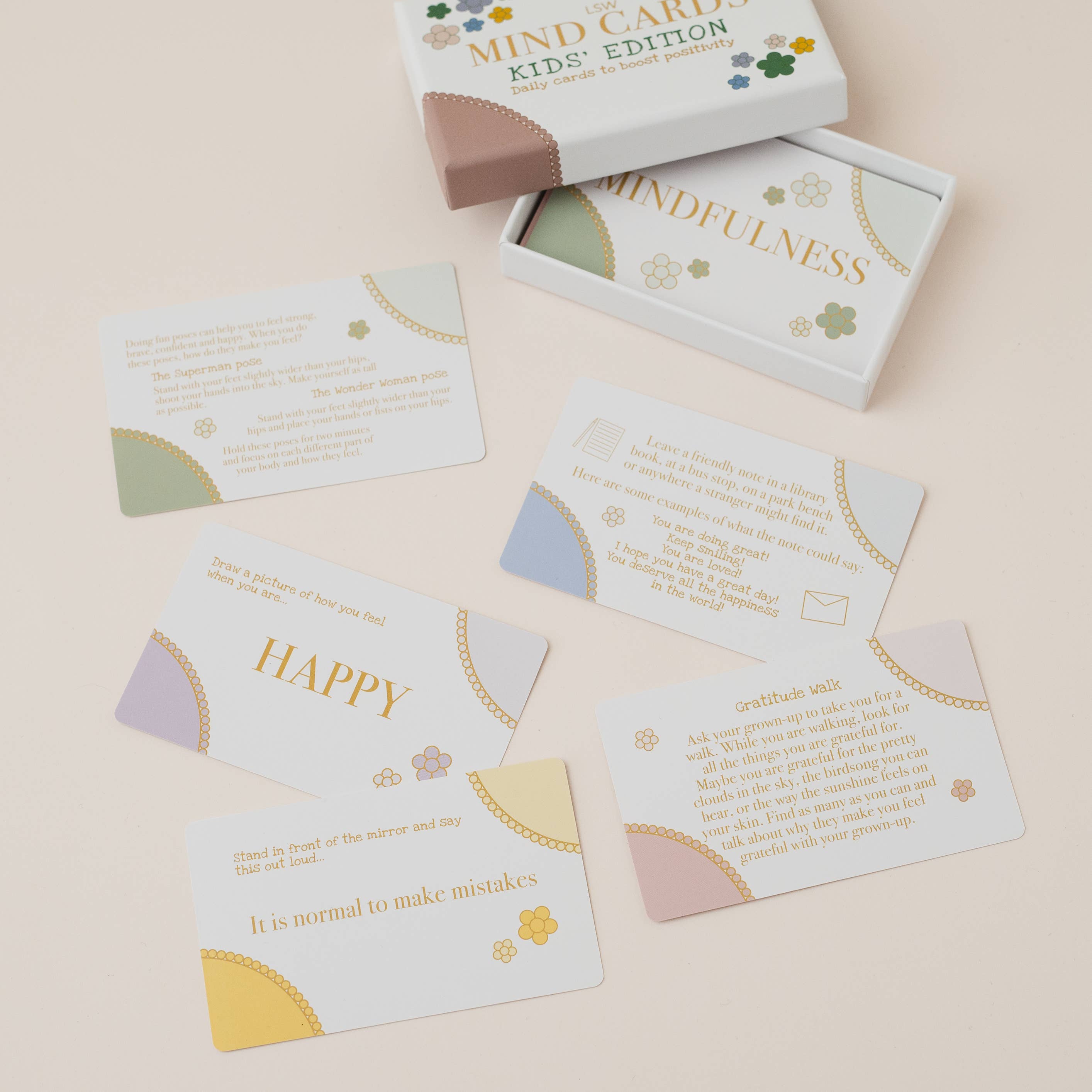 LSW London - Wholesale Learning Cards - Kids & Baby - Mind Cards: Kids Edition | Mindfulness gift for children6