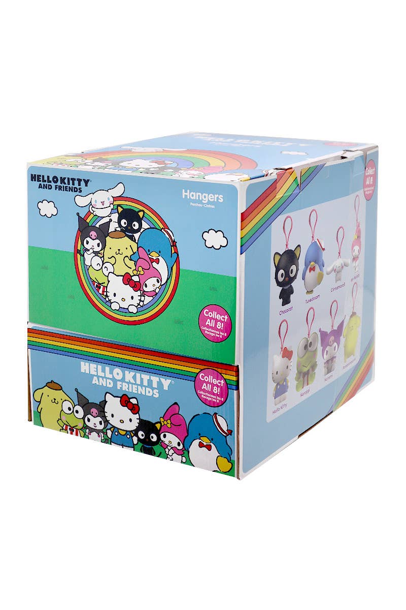 PINEAPPLE Beauty - Wholesale Purse/Bag Accessory - Women's - UPD CLP-HKT-BLIND Hello Kitty and Friends Figure Clips - 242