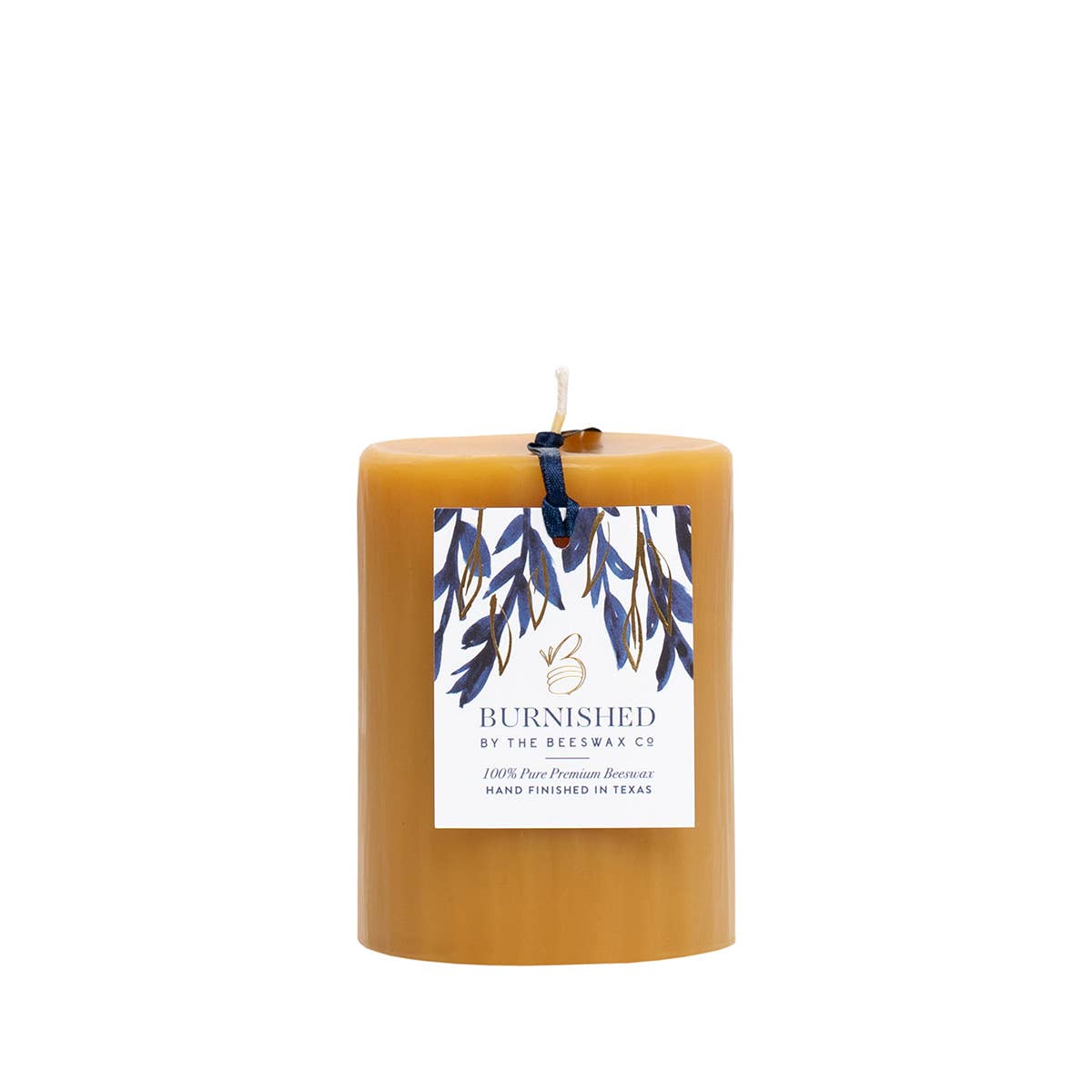The Beeswax Co. - Wholesale Pillar Candle - 3 Inch Beeswax Pillars1