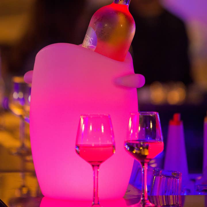 Fresh LED Lighted Ice Bucket for wholesale by Smart and Green USA