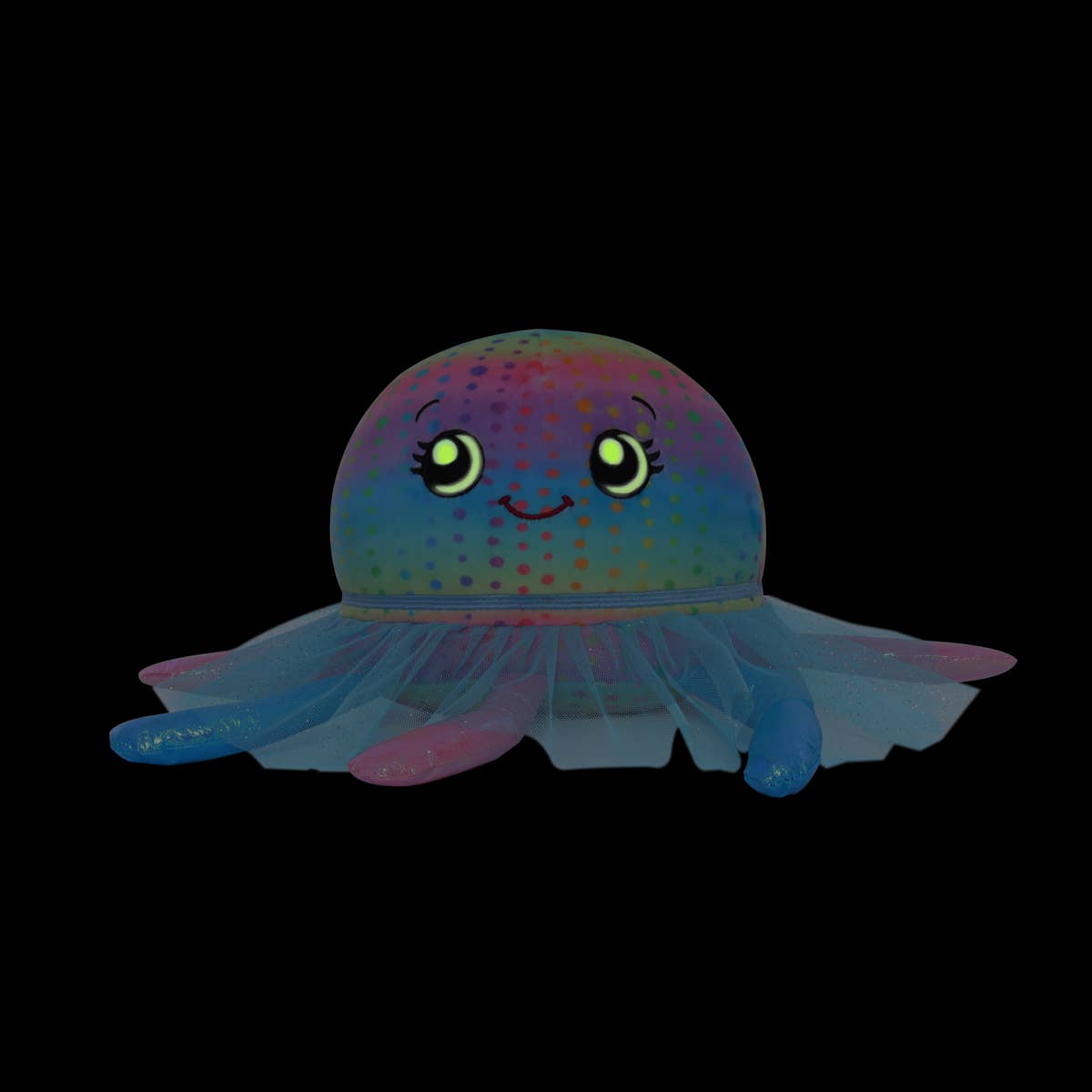 World Roller Toys - Wholesale Stuffed/Plush Toy - Kids & Baby - Juliana the jellyfish | Glow in the Dark 7.5" Soft Plush Toy3
