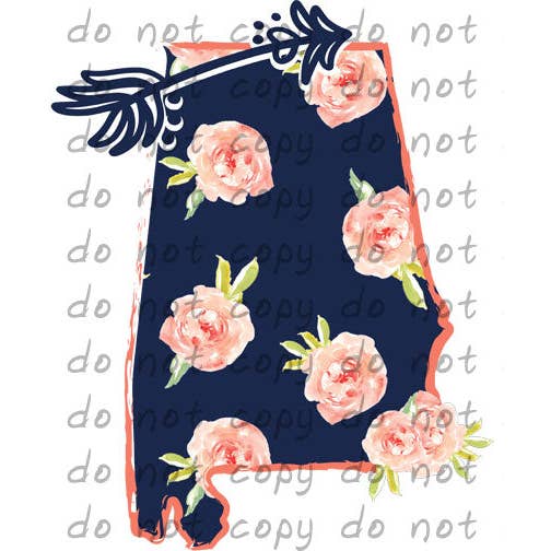 Transferfolie mit Blumenmuster in Alabama für den Großhandel von PLT Wholesale