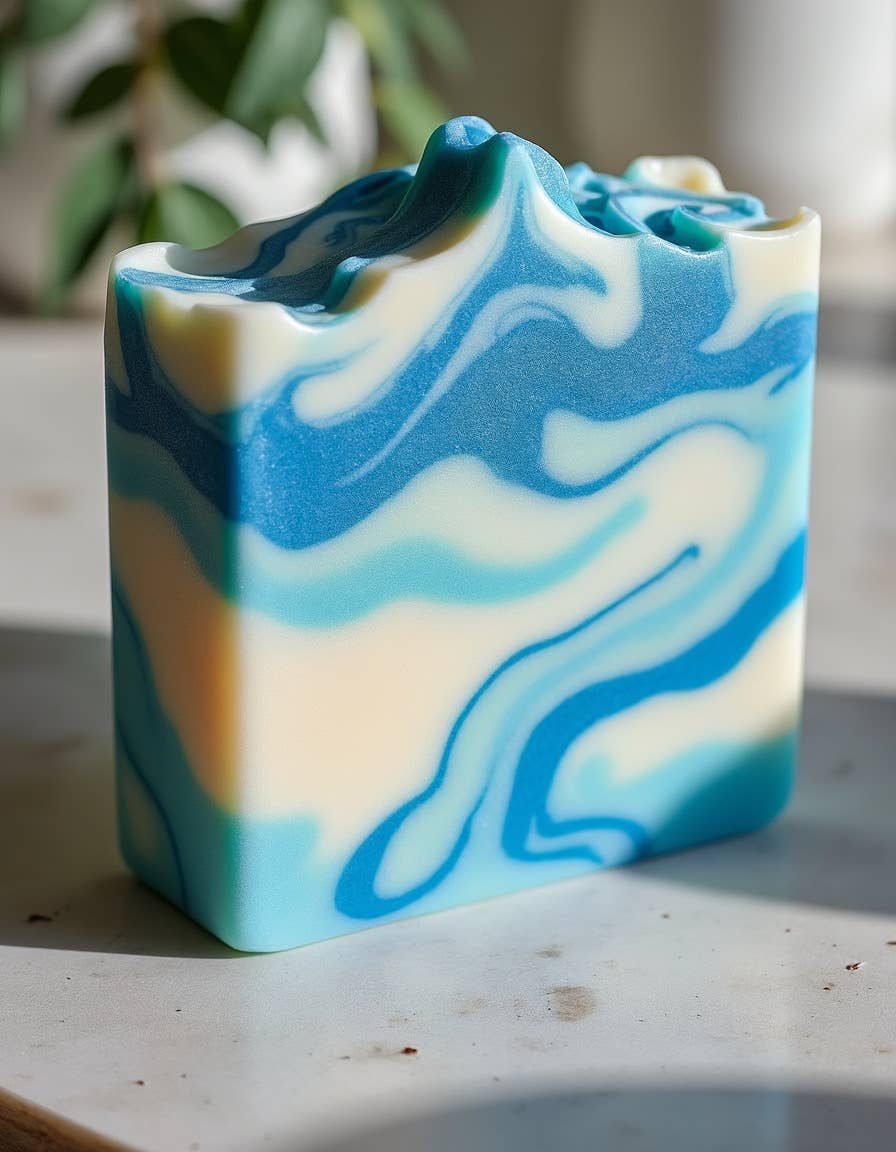 Priscila Leen Arts at Florida Soap Candle – Großhandel Feste Seife – Ozeanbrise-Seife2