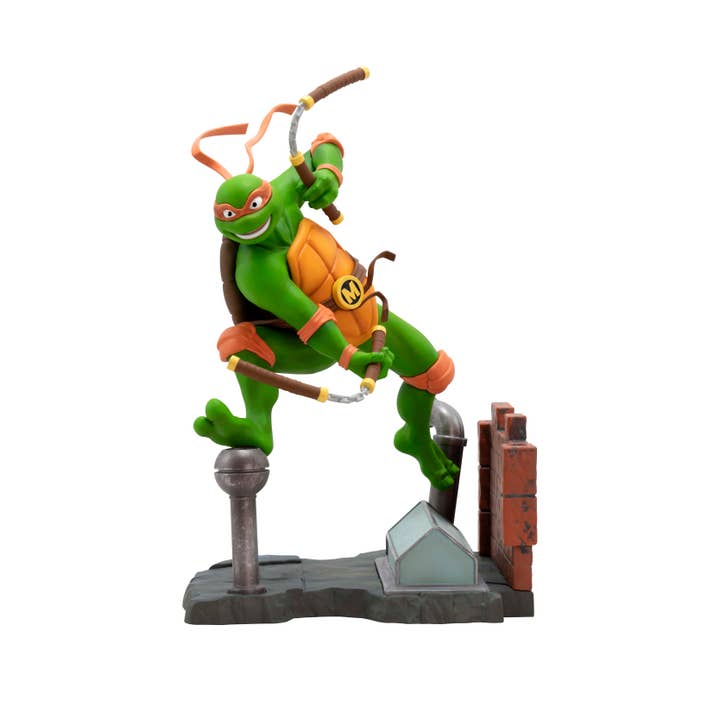 ABYstyle - Wholesale Figurine Toy - Kids - Teenage Mutant Ninja Turtles Michelangelo 7.7" Tall SFC