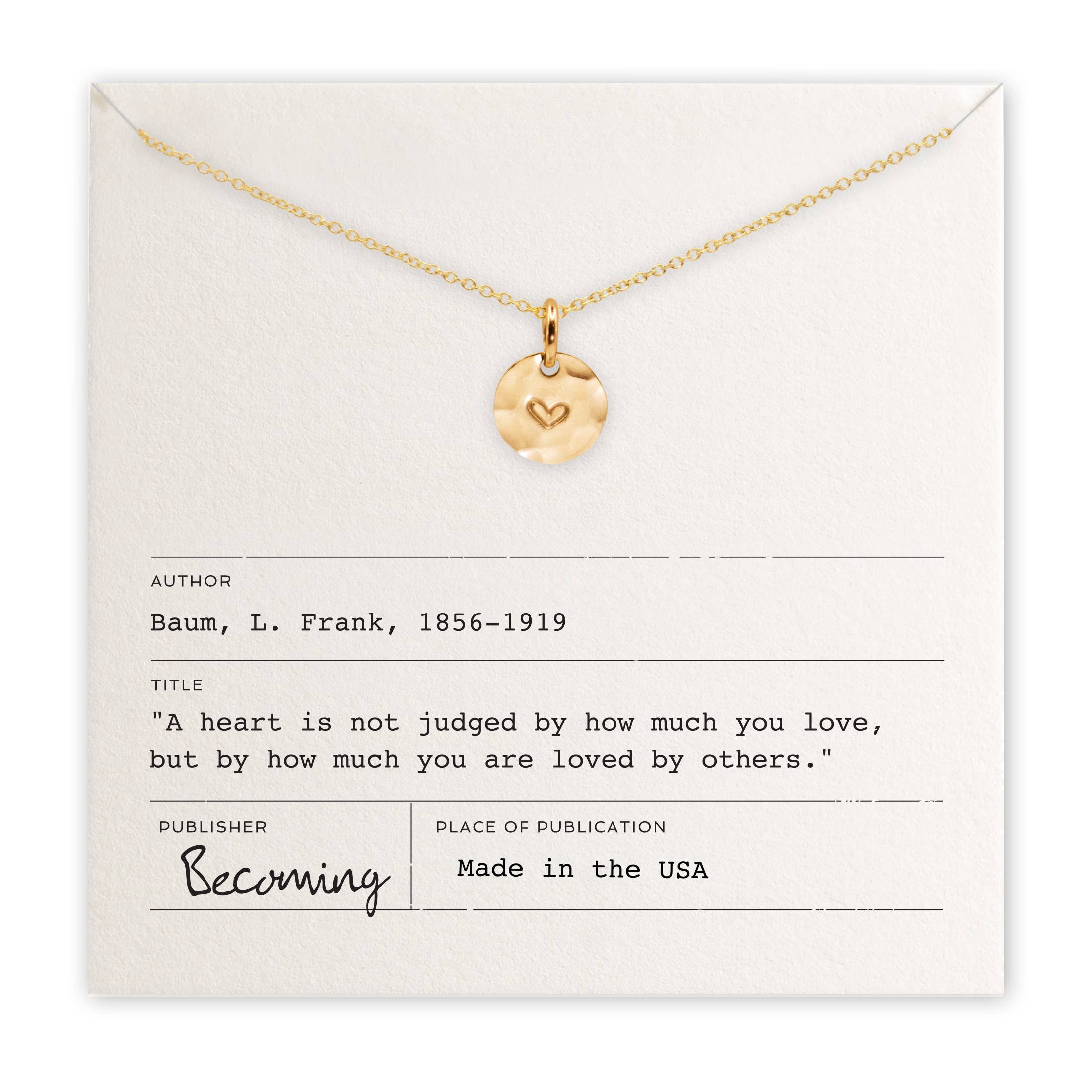 Becoming Jewelry - Wholesale Pendant/Charm Necklace - Heart Necklace1