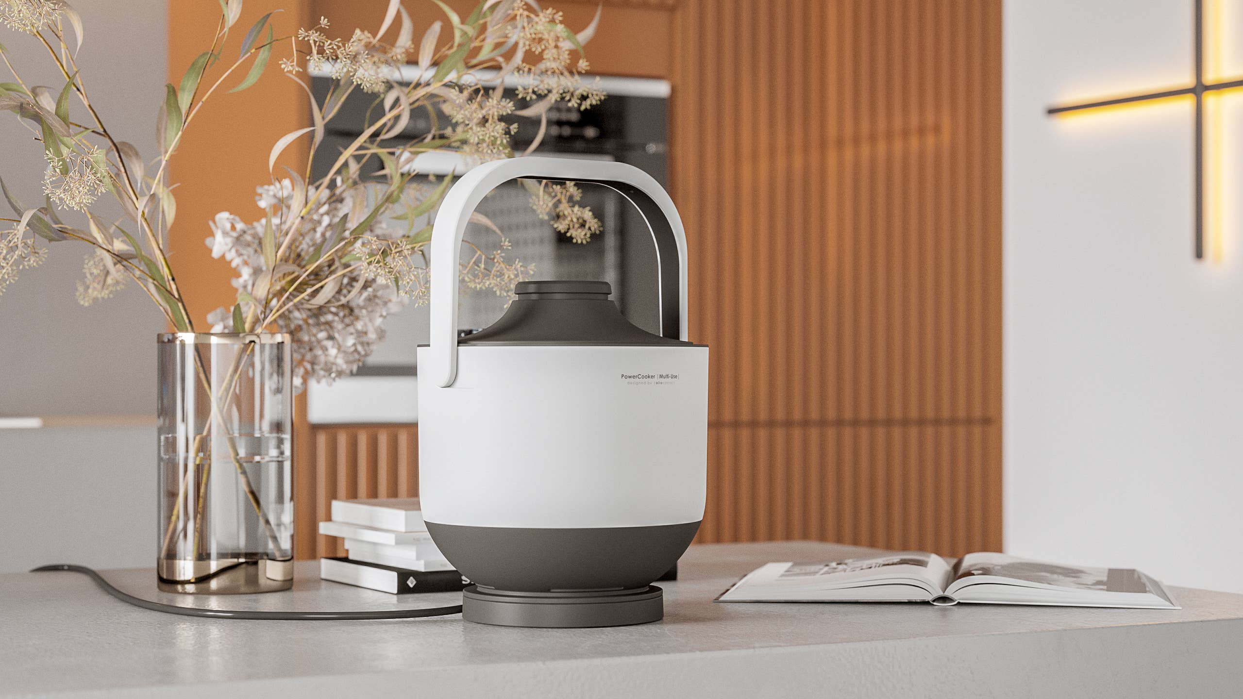 Allocacoc DesignNest - Wholesale Kitchen Appliance - PowerCooker - multi-cooker with detachable heating base8