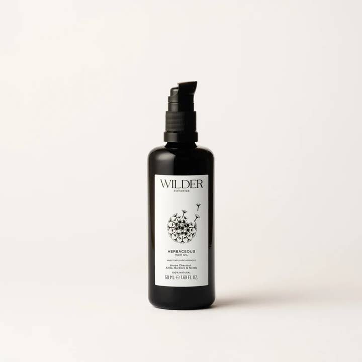 Óleo Capilar Herbáceo - 50ml por atacado de Wilder Botanics