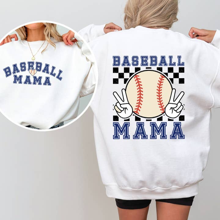 Baseball Mor Sweatshirt for engroshandel hos EnjoyMyDesign