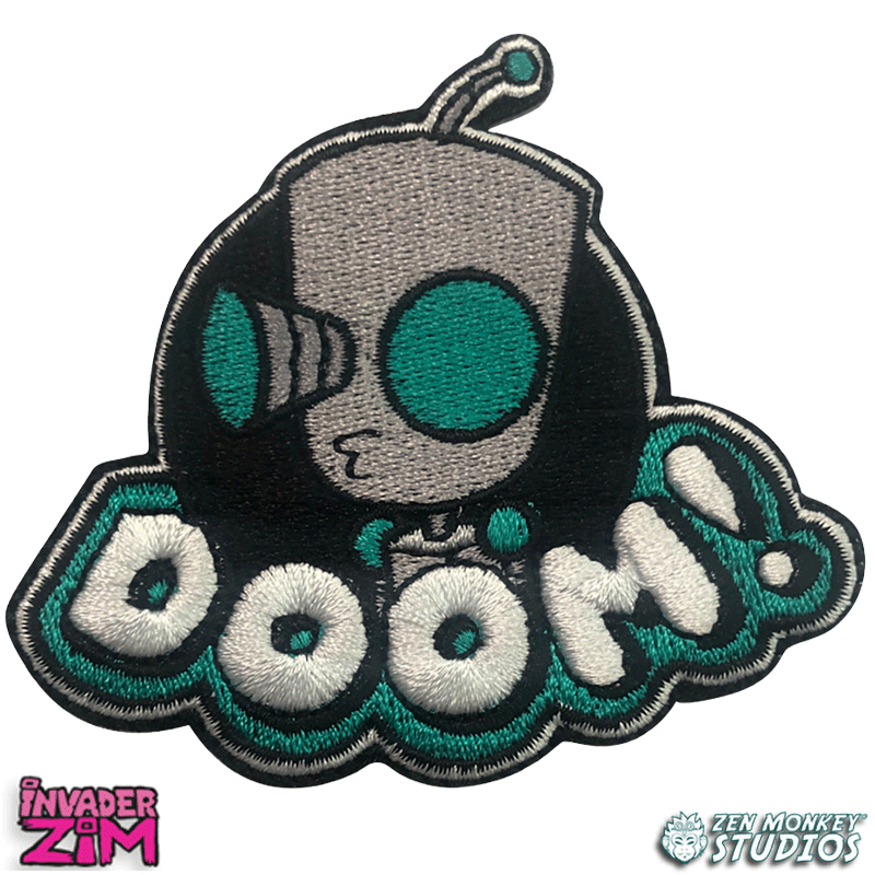 Zen Monkey Studios - Wholesale Patch - Gir's Doom Song (Patch Ver.) - Invader Zim Patch0
