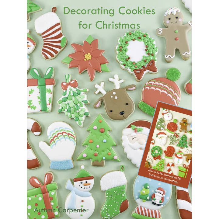 Livre - Cookies de décoration pour Noël pour la vente par Summitbaking