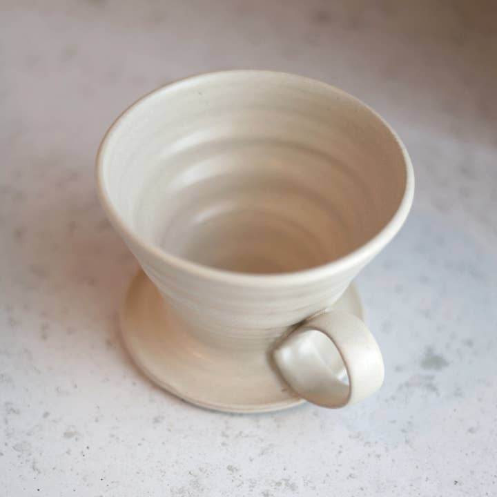 Gravesco Pottery – wholesale Pour-over & dripper – Handmade Ceramic V60 Coffee Dripper in 2 Color Options12